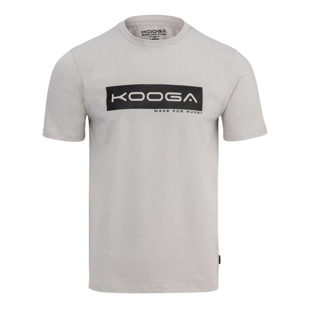 KooGa Mens Made For Rugby Logo T-Shirt / Gray